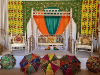 Mehndi Stages Decoration & Hire